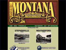 Tablet Screenshot of montanagranbury.com